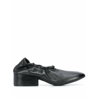 Marsèll Sapato slip-on Cubo com salto 45mm - Preto