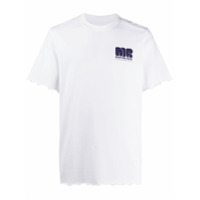 Martine Rose Camiseta de algodão com estampa de logo - Branco