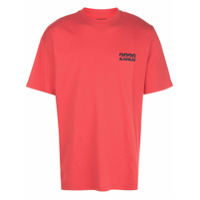 Martine Rose Camiseta mangas curtas com slogan - Vermelho