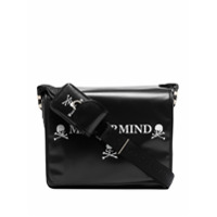 Mastermind Japan Bolsa carteiro preta com logo - Preto