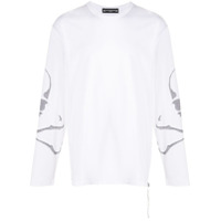 Mastermind Japan Camiseta com estampa de logo - Branco