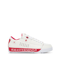 Mastermind Japan Tênis cano baixo com logo lateral - Branco