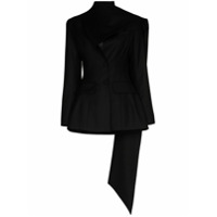 Materiel Blazer com detalhe de lenço - Preto