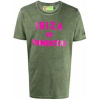 Mc2 Saint Barth Camiseta com estampa Ibiza vs Formentera - Verde