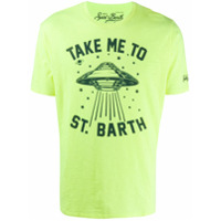 Mc2 Saint Barth Camiseta Ufo Spacecraft - Amarelo