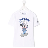 Mc2 Saint Barth Kids Camiseta com estampa - Branco