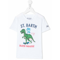 Mc2 Saint Barth Kids Camiseta com estampa - Branco