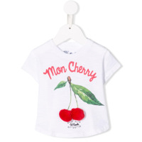 Mc2 Saint Barth Kids Camiseta Mon Cherry - Branco