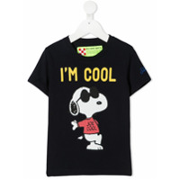 Mc2 Saint Barth Kids I'm Cool Snoopy T-shirt - Azul