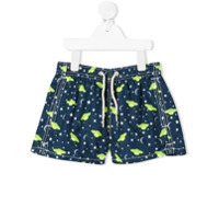 Mc2 Saint Barth Short de natação com estampa UFO - Azul