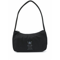 McQ Swallow Bolsa tote pequena com patch de logo - 1000 - BLACK