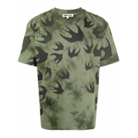McQ Swallow Camiseta com estampa de pássaro - Verde