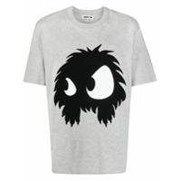 McQ Swallow Camiseta com estampa gráfica - Cinza