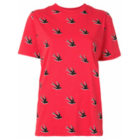 McQ Swallow Camiseta Swallow com estampa - Vermelho