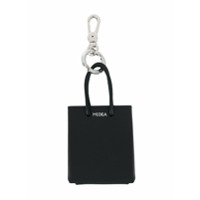 Medea Chaveiro Ice com formato de bolso tote - Preto
