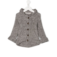 Message In The Bottle Cardigan com abotoamento - Cinza