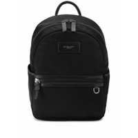 Michael Kors Collection Mochila média com patch de logo - Preto