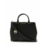 Michael Michael Kors Bolsa Adrienne de couro - Preto