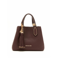 Michael Michael Kors Bolsa Brooke mini de couro - Vermelho