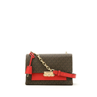 Michael Michael Kors Bolsa Cece mini de couro - Marrom