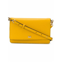 Michael Michael Kors Bolsa envelope transversal - Amarelo