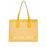 Michael Michael Kors Bolsa tiracolo com logo - Amarelo