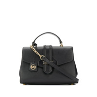 Michael Michael Kors Bolsa tote Bleecker Medium Crossgrain - Preto