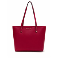 Michael Michael Kors Bolsa tote de couro - Vermelho