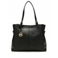 Michael Michael Kors Bolsa tote Lenox de couro - Preto
