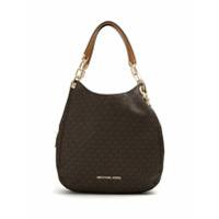 Michael Michael Kors Bolsa tote Lillie com logo - Marrom