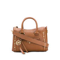 Michael Michael Kors Bolsa transversal Carina com tachas - Neutro