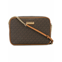 Michael Michael Kors Bolsa transversal com logo - Marrom