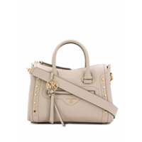 Michael Michael Kors Bolsa transversal pequena com tachas - Neutro