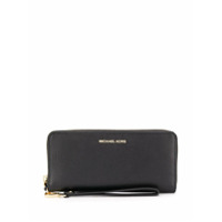 Michael Michael Kors Carteira com placa de logo - Preto