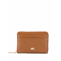 Michael Michael Kors Carteira com zíper e logo - Marrom