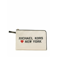 Michael Michael Kors Carteira The Michael com estampa - Neutro