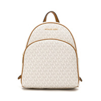 Michael Michael Kors Mochila Abbey com logo - Branco