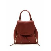 Michael Michael Kors Mochila Viv de couro - Vermelho