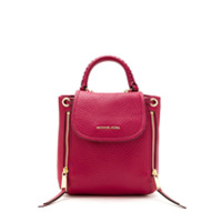 Michael Michael Kors Mochila Viv de couro - Vermelho