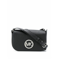 Michael Michael Kors pebbled leather shoulder bag - Preto