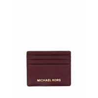 Michael Michael Kors Porta-cartões de couro - Marrom