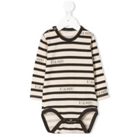 Mini Rodini Body com estampa À La Mer - Neutro