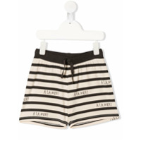 Mini Rodini Camiseta com listras horizontais À La Mer - Neutro