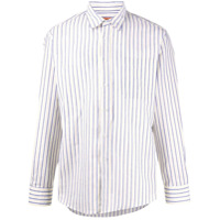 Missoni Camisa com listras e botões - Branco