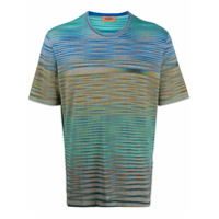 Missoni Camiseta com estampa abstrata - Azul