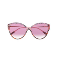 MISSONI EYEWEAR Óculos de sol oversized com estampa abstrata - Rosa