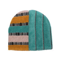 Missoni Gorro de tricô com listras - Estampado