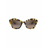 Miu Miu Eyewear cat eye sunglasses - Marrom