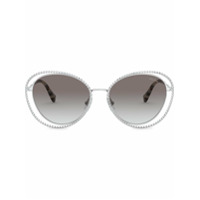 Miu Miu Eyewear Óculos de sol gatinho La Mondaine - Cinza