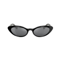 Miu Miu Eyewear Óculos de sol gatinho - Preto